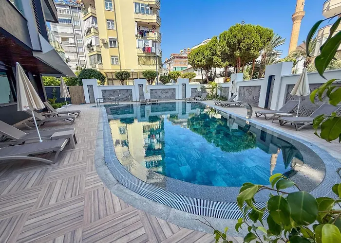 דירה премиум-класса на пляже клеопатра אלאניה